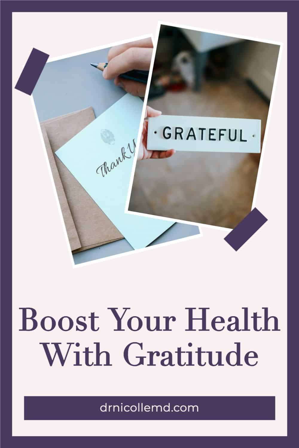 Boost Your Health With Gratitude