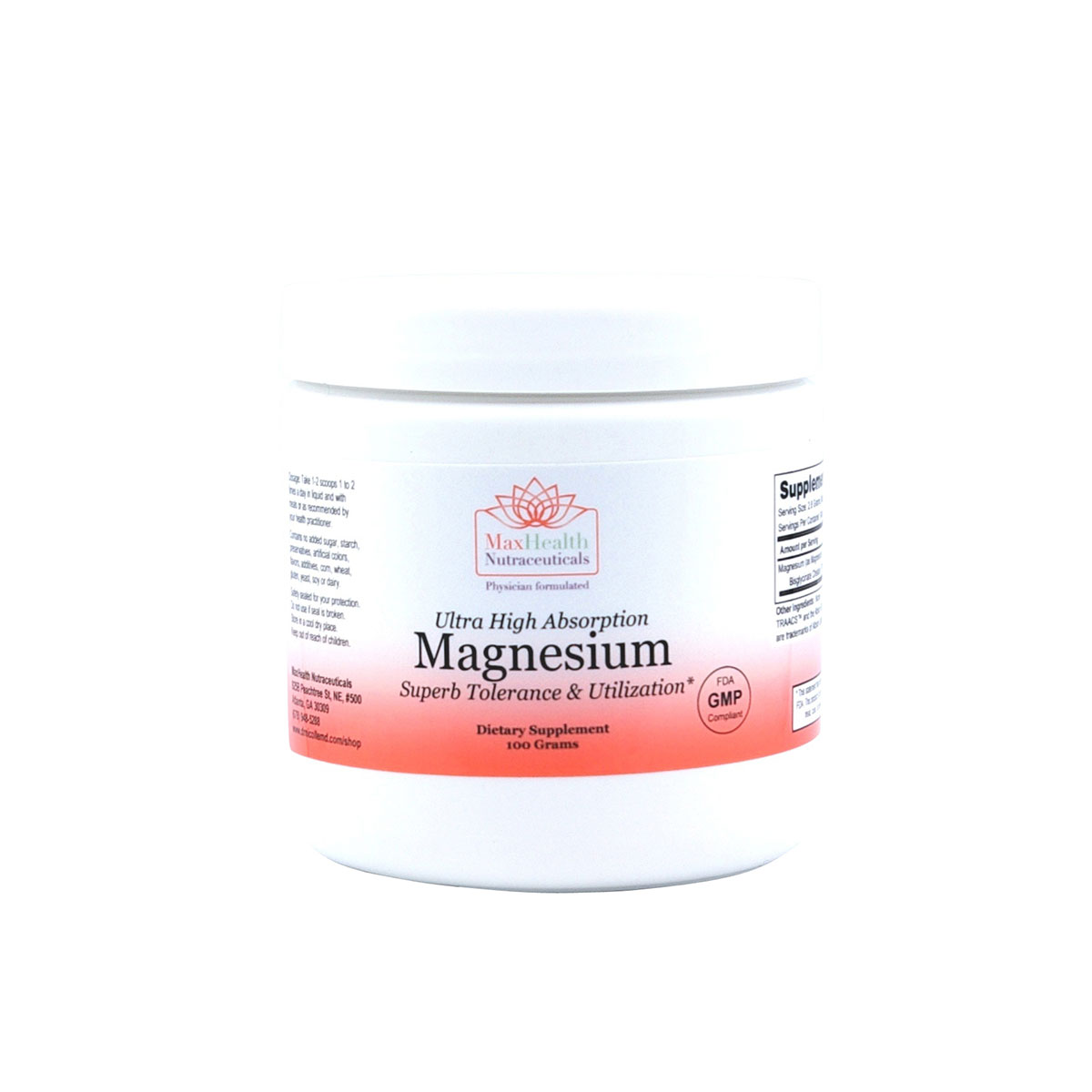 11Ultra High Absorption Magnesium 100grams