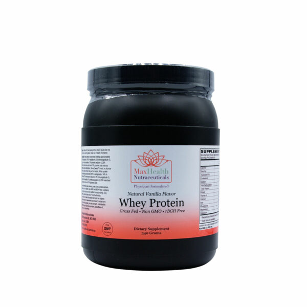 Whey Protein Vanilla 12 oz/ 340 Grams, Dr. Nicolle